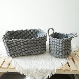 storage-basket-sundries-storage-box-handmade-cotton-rope-storage-basket-homestay-furnishing-storage-shooting-storage-basket