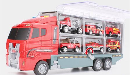 childrens-educational-alloy-storage-fleet-engineering-fire-fighting-military-vehicle-model-simulation-container-truck-with-sound-and-light-story