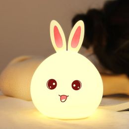 cute-night-light-animal-rabbit-night-lamps-touch-sensor-silicone-led-colorful-lights