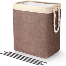 foldable-dirty-clothes-hamper-storage-clothes-storage-fabric-storage-bucket