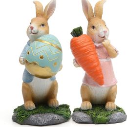 easter-bunny-ornament-egg-craft-statue