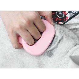 1 PC Pet Cat Dog Massage Comb Shell Comb Grooming Hair Removal Shedding Cleaning Brush Multifunction Pet Grooming Dog Supplies