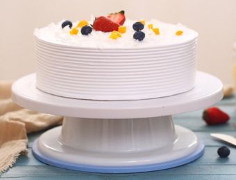 Rotating Platform Cake Stand Round Cake Turntable Stand DIY Kitchen Baking Tool Cake Icing Decorating Tool