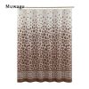 Muwago Shower Curtain With Giraffe Pattern Blackout Waterproof And Mildew Resistant Bathing Cover Aesthetic Bathroom Accessories