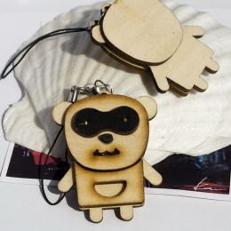 [Wooden Animals-1] - Cell Phone Charm Strap / Camera Charm Strap / Handbags Charms