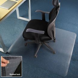 Direct Wicker Office Chair Mat for Carpet or Hard Floor with Lip or Rectangle Shape