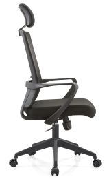 New Design Black Frame High Back Ergonomic Executive Office Computer Mesh Chair