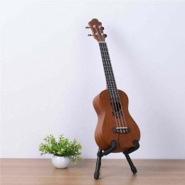 Acoustic Electric Guitar Stand Folding A-Frame Bass Holder Padded Arms Non-slip