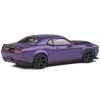 2018 Dodge Challenger SRT Demon V8 6.2L Plum Crazy Purple with Matt Black Hood 1/43 Diecast Model Car by Solido