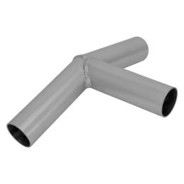 1-3/8" Low Peak 3-Way Canopy Fitting - Peak - Gray Powder Coated