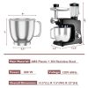 Home Multi-Functional 3-in-1 6-Speed Tilt-Head Food Stand Mixer