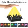 Touch Control Night Light 8-Color Change 6 Level Dimmable Light Brightness Table Lamp Portable Timer Lamp