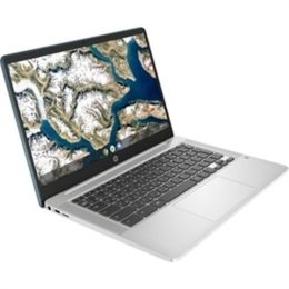 HP Chromebook 14a-na0000 14a-na0200nr 14" Chromebook - HD - 1366 x 768 - Intel Celeron N4120 Quad-core (4 Core) - 4 GB Total RAM - 4 GB On-board Memor