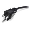 StarTech.com 6ft (2m) Computer Power Cord, NEMA 5-15P to C13, 10A 125V, 18AWG, Black Replacement AC PC Power Cord, TV/Monitor Power Cable