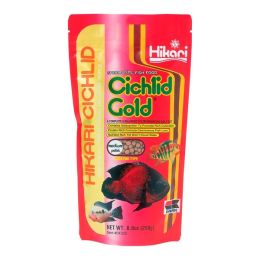 Hikari USA Cichlid Gold Pellets Fish Food 8.8 oz Medium