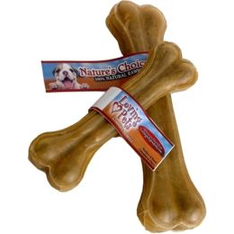 Loving Pets Pressed Rawhide Bone Dog Treat 6 in