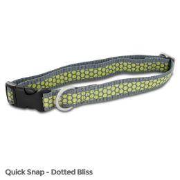 PetSafe Fido Finery Quick Snap Collar (Large, Dotted Bliss)