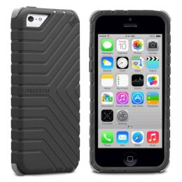 PureGear GripTek Advanced Impact Rubberized Protection for iPhone 5C Black